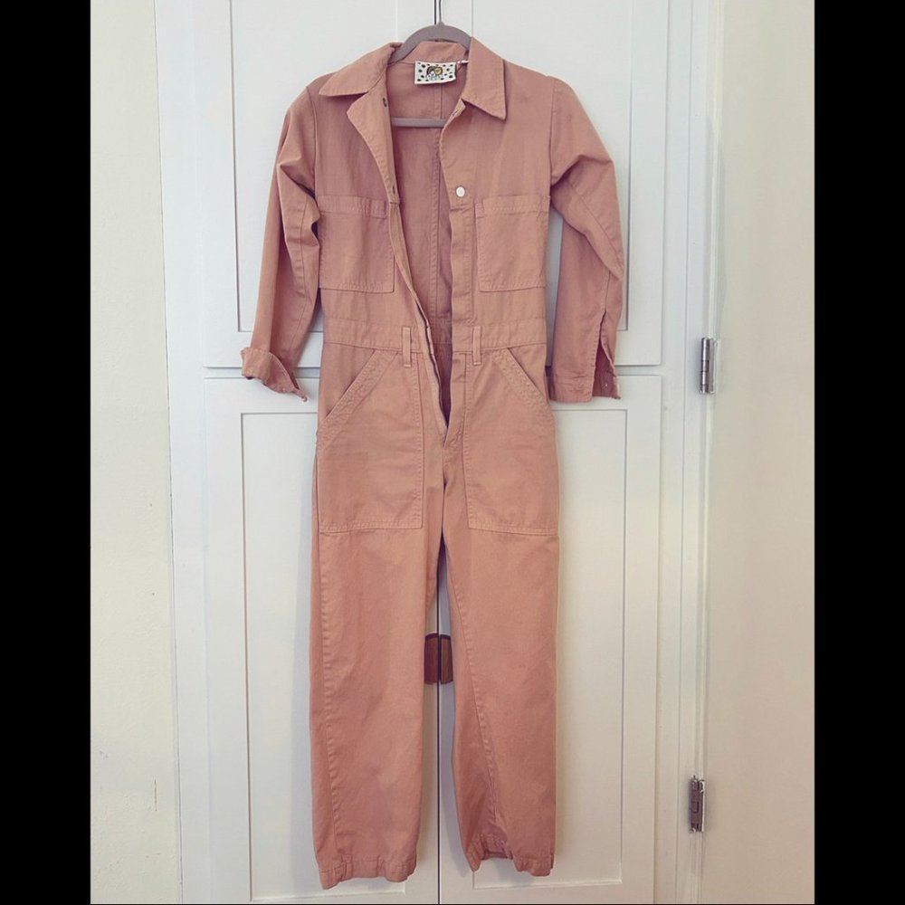 Big Bud Press Everyday Jumpsuit in Dusty Rose